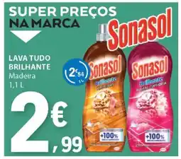 E.Leclerc Sonasol Lava Tudo Brilhante promoção