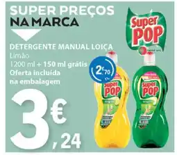 E.Leclerc Detergente Manual Loiça Limão promoção