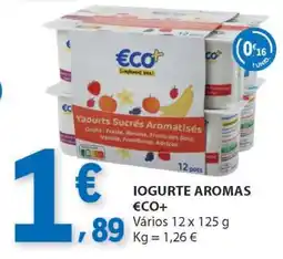 E.Leclerc IOGURTE AROMAS ECO+ promoção