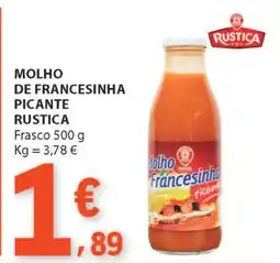 E.Leclerc Molho de Francesinha Picante Rustica promoção