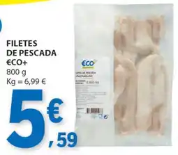 E.Leclerc Filetes de Pescada €CO+ promoção