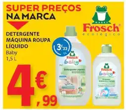 E.Leclerc Detergente Máquina Roupa Líquido Baby promoção