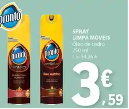E.Leclerc Pronto Spray Limpa Móveis promoção