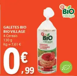 E.Leclerc GALETES BIO BIO VILLAGE promoção