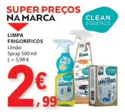 E.Leclerc Limpa Frigoríficos Limão promoção