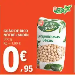 E.Leclerc Grão de Bico Notre Jardin promoção