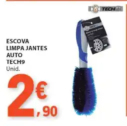 E.Leclerc ESCOVA LIMPA JANTES AUTO TECH9 promoção