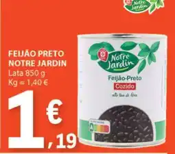 E.Leclerc Feijão Preto Notre Jardin promoção