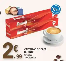E.Leclerc Cápsulas de Café Buondi promoção