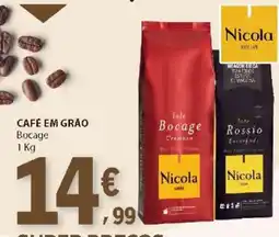 E.Leclerc Café em Grão Bocage promoção