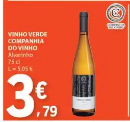 E.Leclerc Vinho Verde Companhia do Vinho Alvarinho promoção