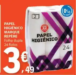 E.Leclerc PAPEL HIGIÉNICO MARQUE REPÈRE promoção