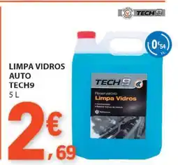 E.Leclerc Limpa Vidros Auto Tech9 promoção