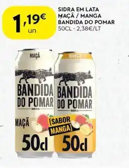 Spar Sidra em lata maçã / manga bandida do pomar promoção