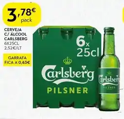 Spar Cerveja c/ álcool carlsberg promoção