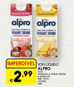 Meu Super Yofu líquido alpro promoção