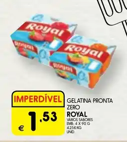 Meu Super Gelatina pronta zero royal promoção