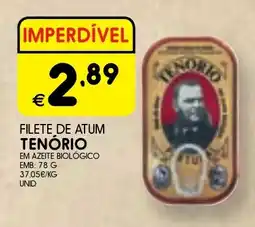 Meu Super Filete de atum tenório em azeite biológico promoção
