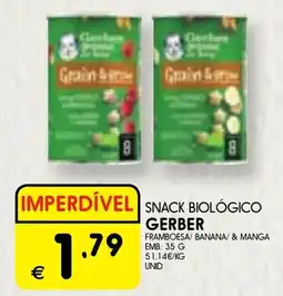 Meu Super Snack biológico gerber promoção
