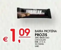 Meu Super Barra proteína prozis promoção