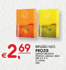 Meu Super Infusão h2o prozis promoção