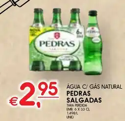 Meu Super Água c/ gás natural pedras salgadas promoção