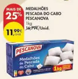 Pingo Doce Medalhões Pescada do Cabo Pescanova promoção