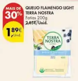 Pingo Doce Queijo Flamengo Light Terra Nostra promoção