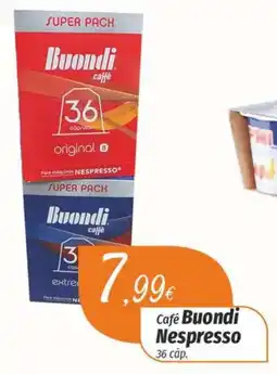 Miranda Supermercados Cafe Buondi Nespresso promoção