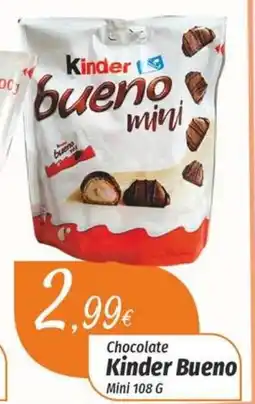 Miranda Supermercados Chocolate Kinder Bueno Mini promoção