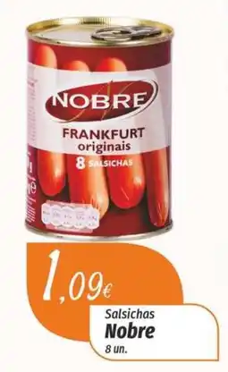 Miranda Supermercados Salsichas Nobre promoção