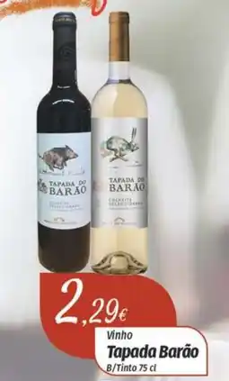 Miranda Supermercados Vinho Tapada Barão promoção