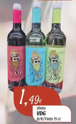 Miranda Supermercados Vinho VDG B/R/Tinto promoção