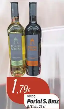 Miranda Supermercados Vinho Portal S. Braz B/Tinto promoção