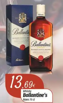 Miranda Supermercados Whisky Ballantine's Novo promoção