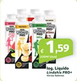 Roque Supermercados log. Liquido Lindahls PRO+ promoção