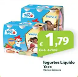 Roque Supermercados logurtes Liquido Yoco promoção