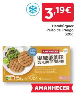 Amanhecer Hambúrguer Peito de Frango promoção