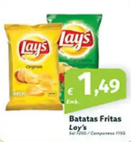Roque Supermercados Batatas Fritas Lay's promoção