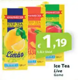 Roque Supermercados Ice Tea Live Goma promoção