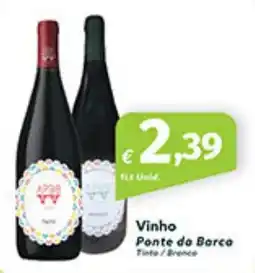 Roque Supermercados Vinho Ponte do Barco promoção