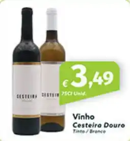 Roque Supermercados Vinho Cesteira Douro Tinto/Brance promoção