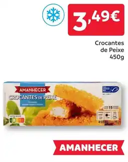 Amanhecer Crocantes de Peixe promoção