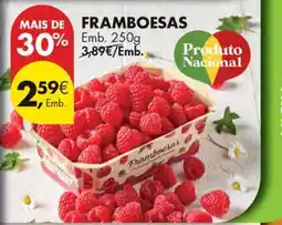 Pingo Doce Framboesas promoção