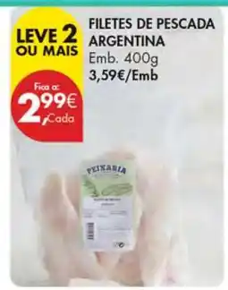 Pingo Doce Filetes de Pescada Argentina promoção