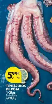 Pingo Doce Tentáculos de Pota promoção