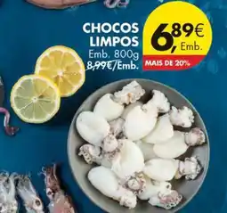 Pingo Doce Chocos Limpos promoção