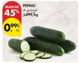 Pingo Doce Pepino promoção