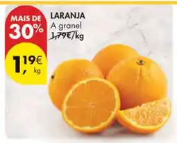 Pingo Doce Laranja promoção