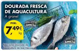 Pingo Doce Dourada Fresca de Aquacultura promoção